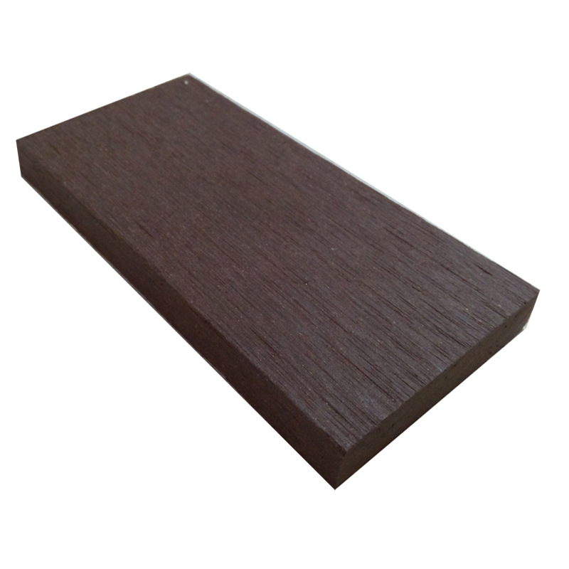 Tablero de plástico de madera 50*10 tablero de sellado de bordes piso al aire libre material de tablero de sauna a prueba de moho impermeable jardín Ingeniería Municipal