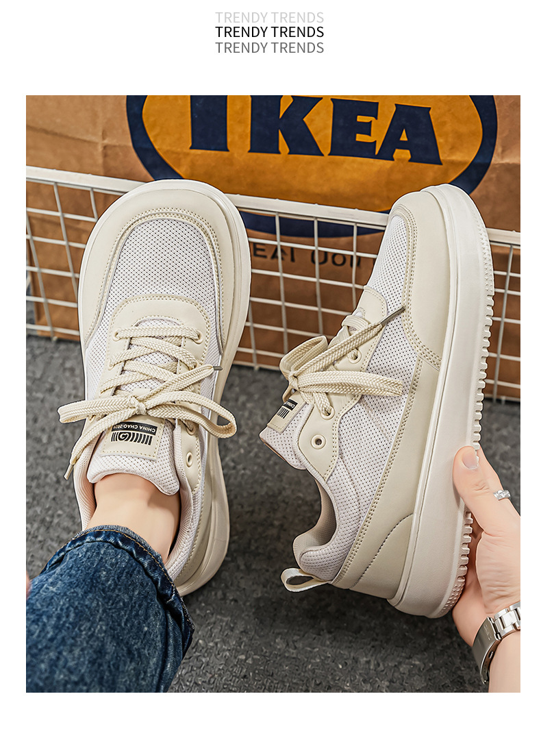 New Large-size Mesh Sneakers Foreign Trade, Versatile Sports For Wide Feet, Wide-toed Casual German Training Shoes,_vogvips.com