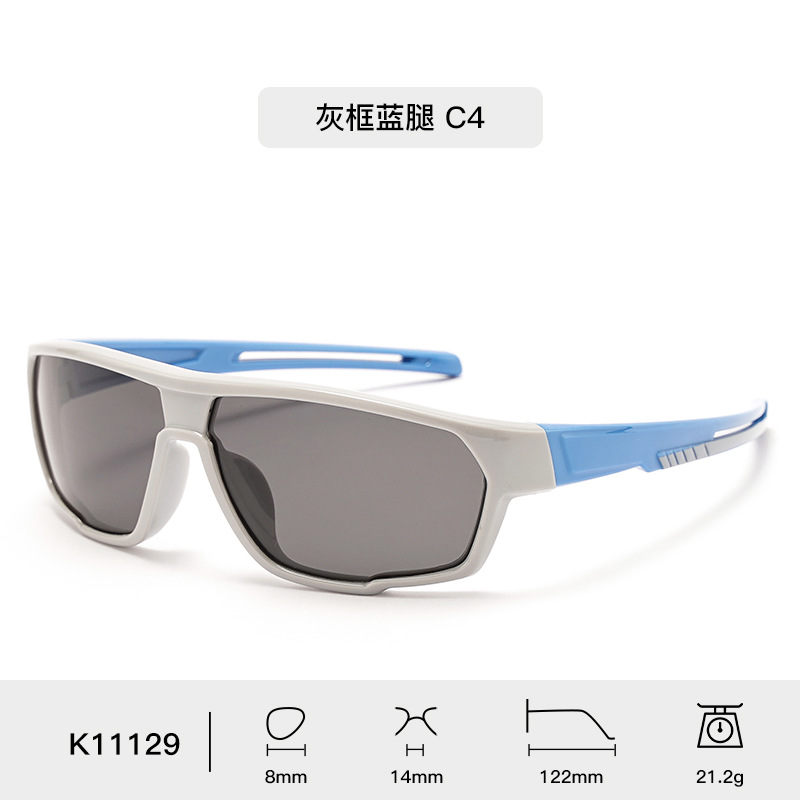 Nuevas gafas de sol polarizadas transfronterizas, gafas de sol de alto nivel, gafas de sol para mujeres, gafas de protección contra el viento, gafas de sol para niños