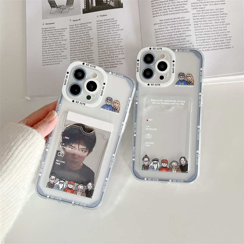 iphone15promax Apple 14p new phone case 12 for 11 cards Harry Potter protective case iphone15promax Apple 14p new phone case 12 for 11 cards Harry Potter protective case