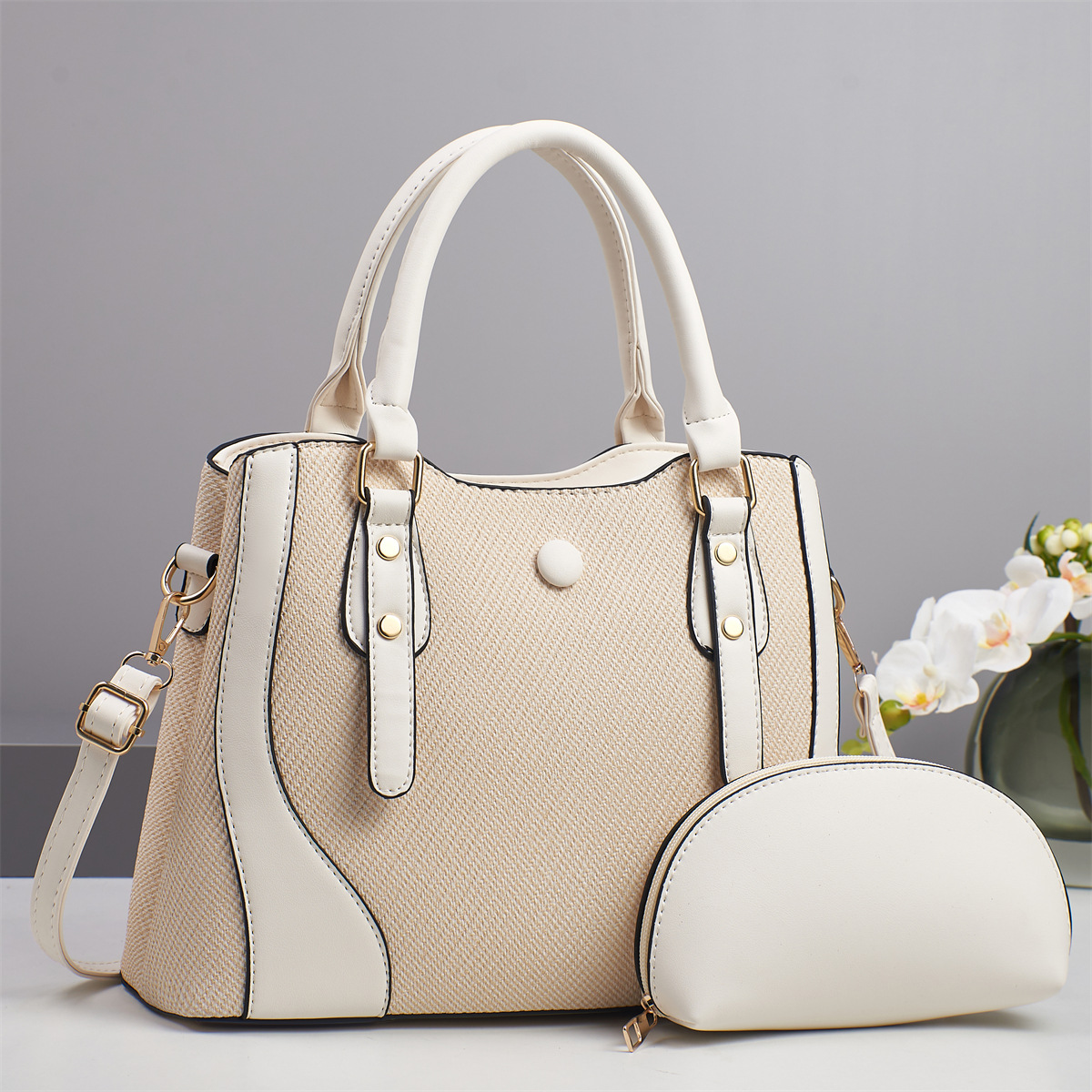 Nuevo hermoso bolso de hombro, bolso de mujer, bolso de mujer, temperamento universal