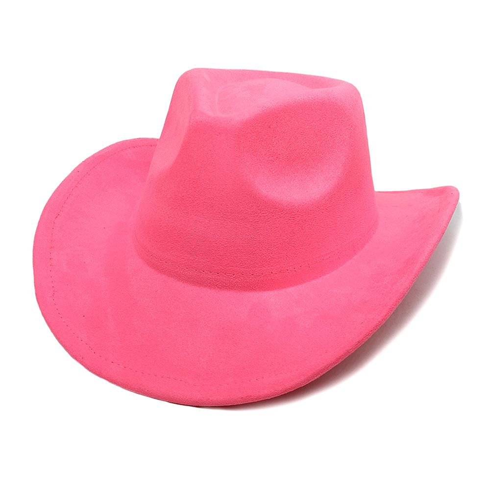 802g Weight Fedora Hat Hats Type Holiday, Daily Occasion Faux Suede Material Solid Color Pattern All Seasons Season Women's Gender Classic Style Style Flat Eaves Rim Women's Classic Style Solid Color Flat Eaves Fedora Hat 17