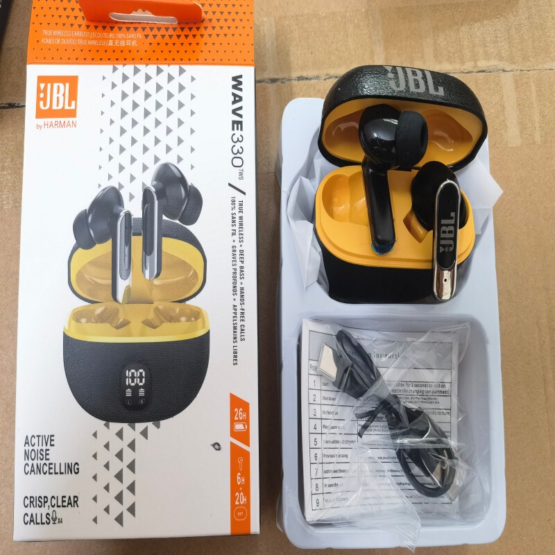 2026 is suitable for JBL WAVE330 in-ear wireless Bluetooth headphones, high-quality sound for sports, cross-border with logo