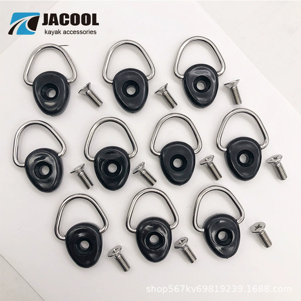 Аксессуары для КАЯКОВ нейлоновая D-пряжка овальная D-пряжка палуба направляющая веревка Пряжка ящик для хранения веревочная Пряжка DIY аксессуары