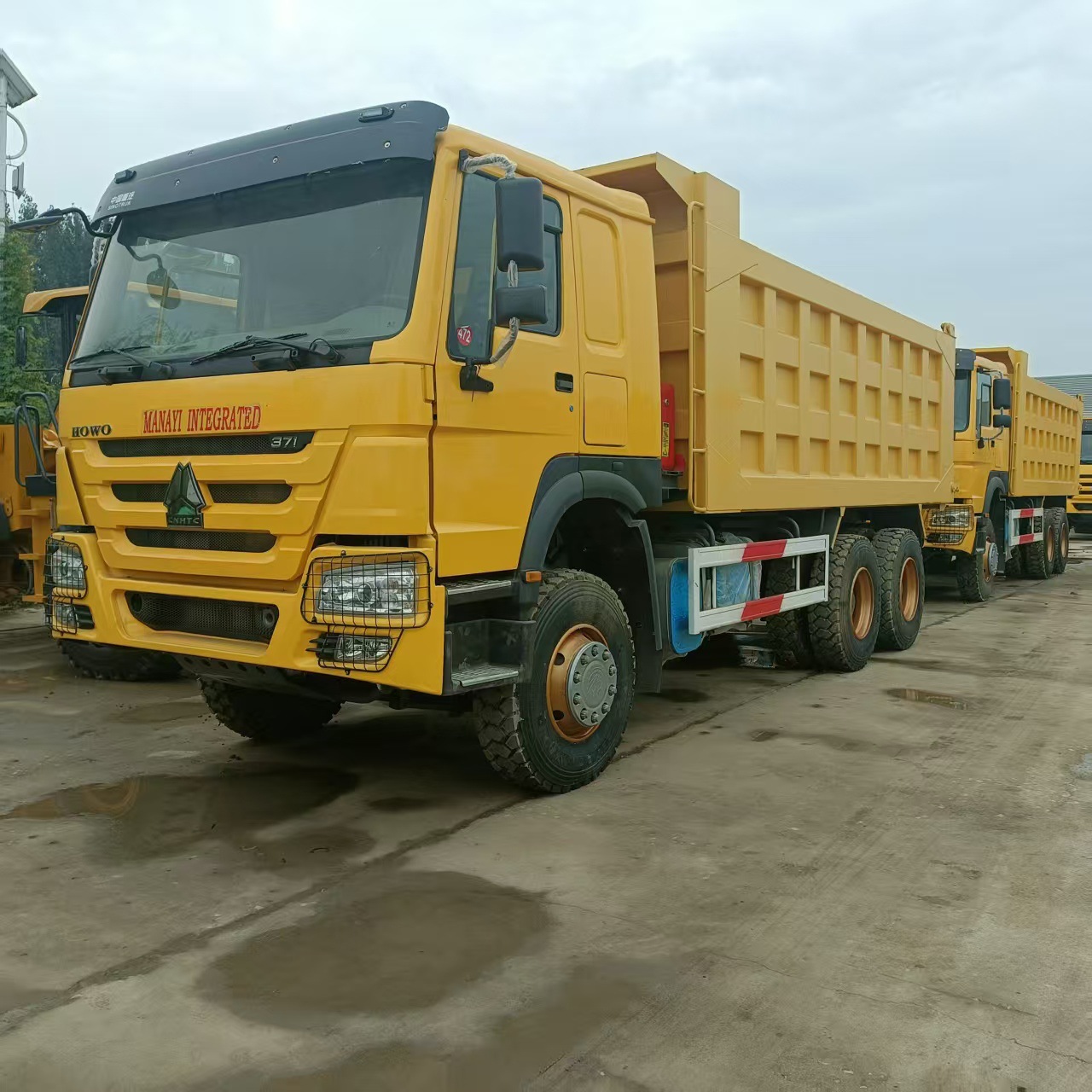 Exported to Africa 99 New 371 Howo Howo 380 Horsepower 20 Cubic Meters Heavy-Duty Dump Truck Engineering Special Dump Truck