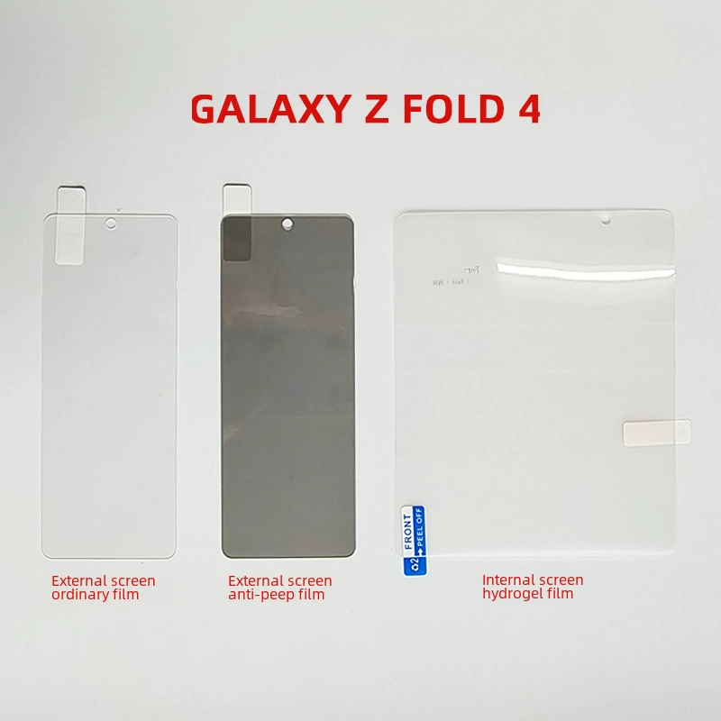 Подходит для складного телефона Samsung ZFOLD4, защитная пленка для камеры с мягким тоном высокой четкости, защита от подглядывания W23 FLIP
