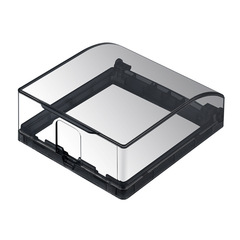 International Electrotechnical Commission Bathroom and Toilet Socket Waterproof Cover Model 86 Adhesive Splash and Oil Proof Kitchen Self-adhesive Waterproof Box