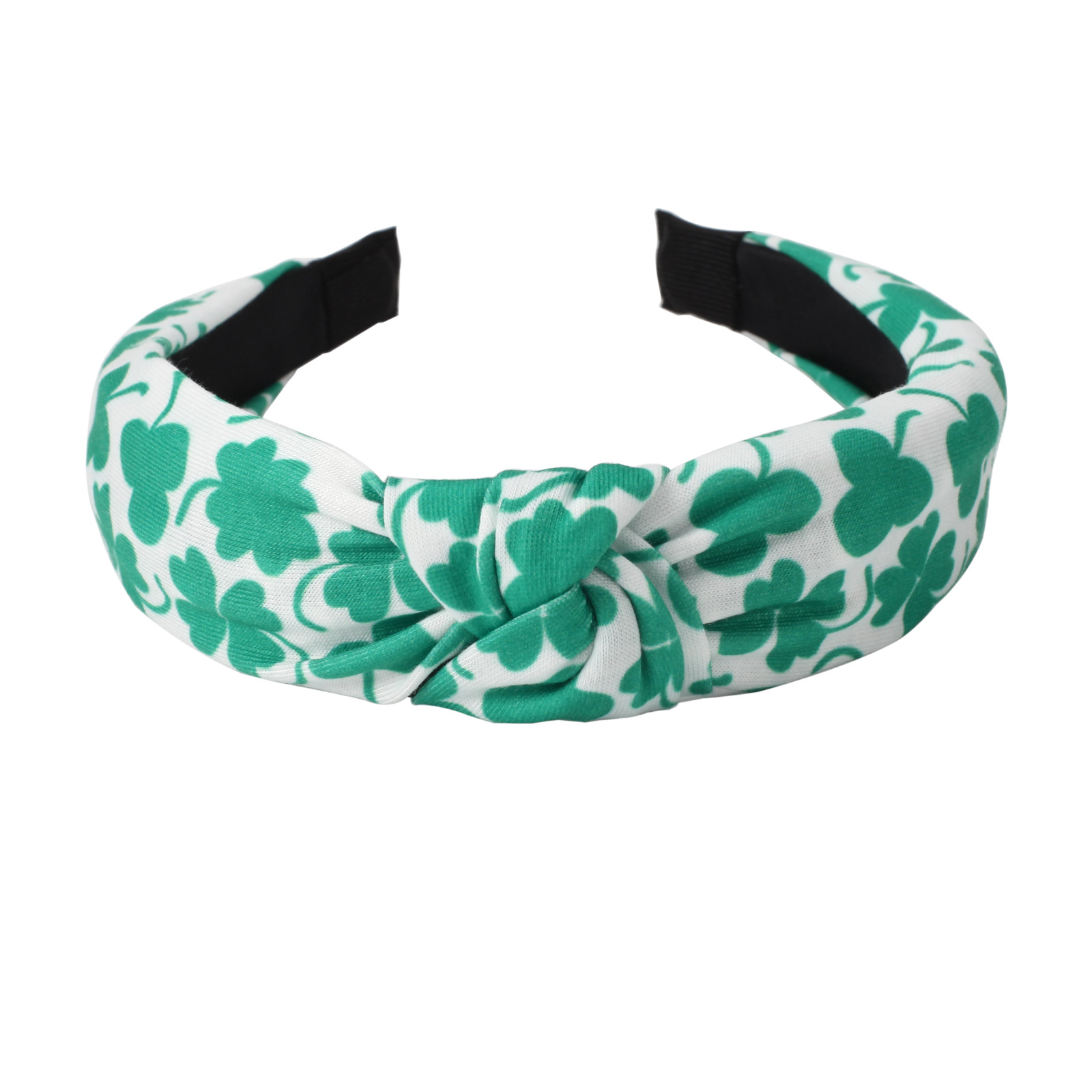 134g Weight Hair Band Hair Accessories Type 1 Piece Quantity Party, Festival Occasion St. Patrick Festival Shamrock Pattern All Seasons Season Women's Gender Classic Style Style Green Color Classic Style Women's Shamrock Cloth Hair Band 22