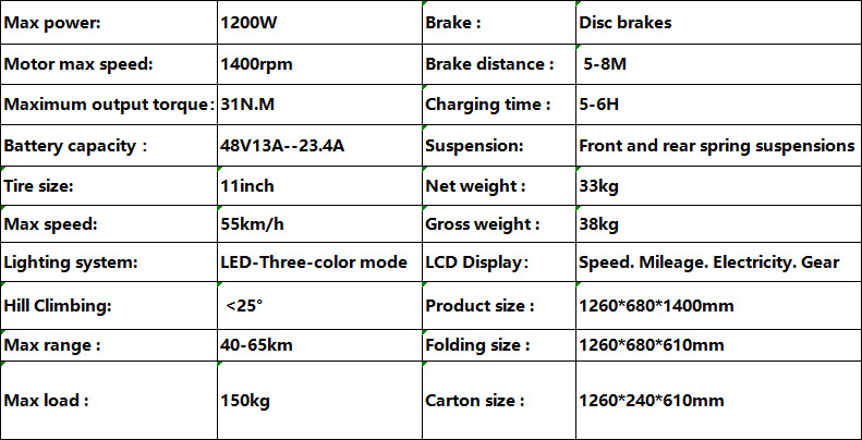New Electric Scooter Adult Folding Mobility Scooter 11inch Lithium Battery Two-Wheel Scooter with Seat Detachable Cross-Border