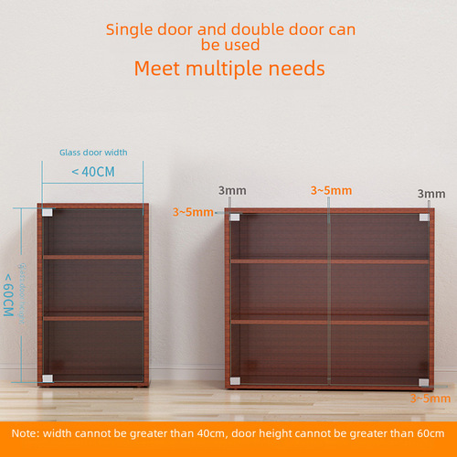 90-degree no-drill glass cabinet door hinge wine cabinet door clamp frameless stainless steel accessories glass hinge bottom seal