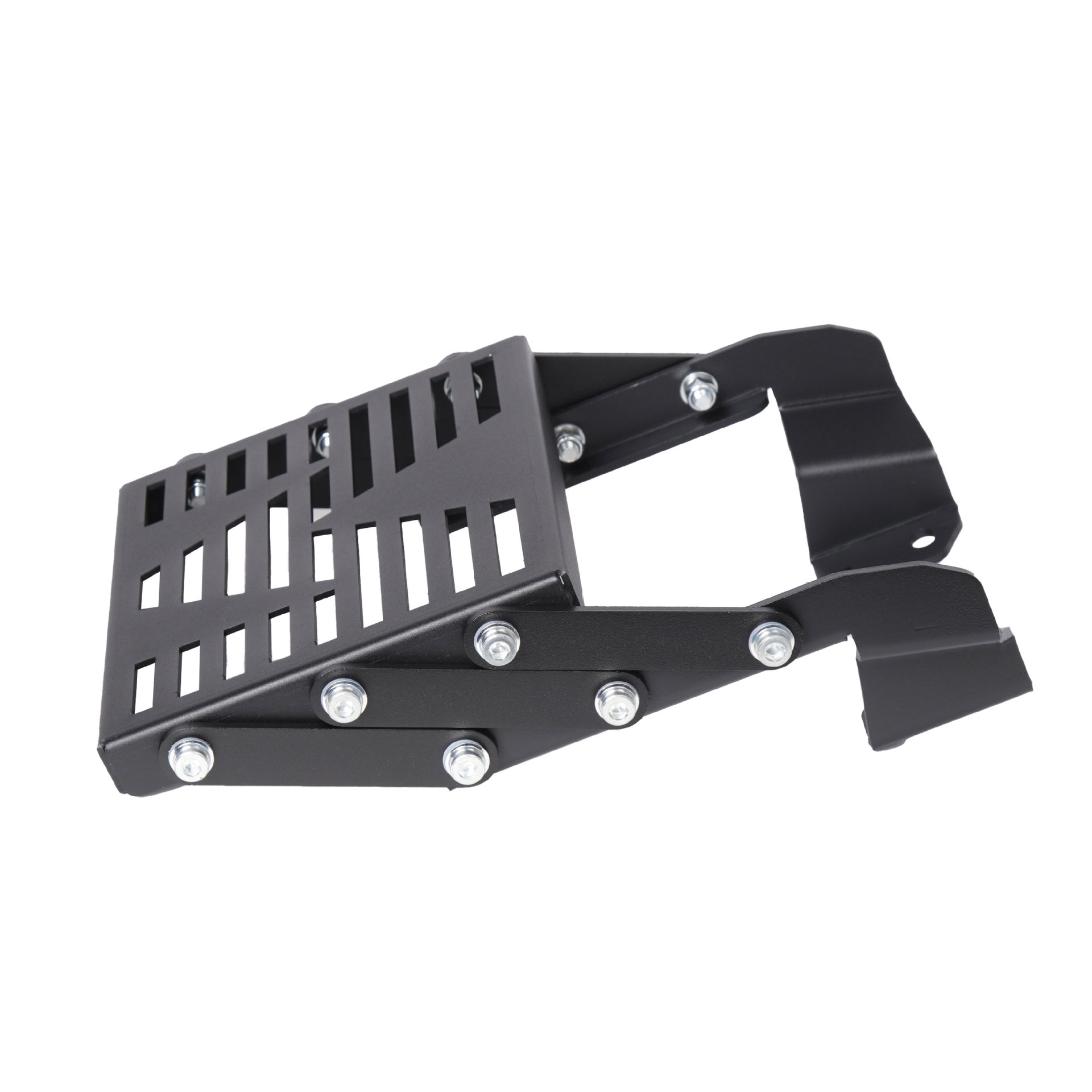 Es adecuado para LC135 Motocicleta M tipo de soporte telescópico deslizante trasero móvil trasero negro trasero móvil