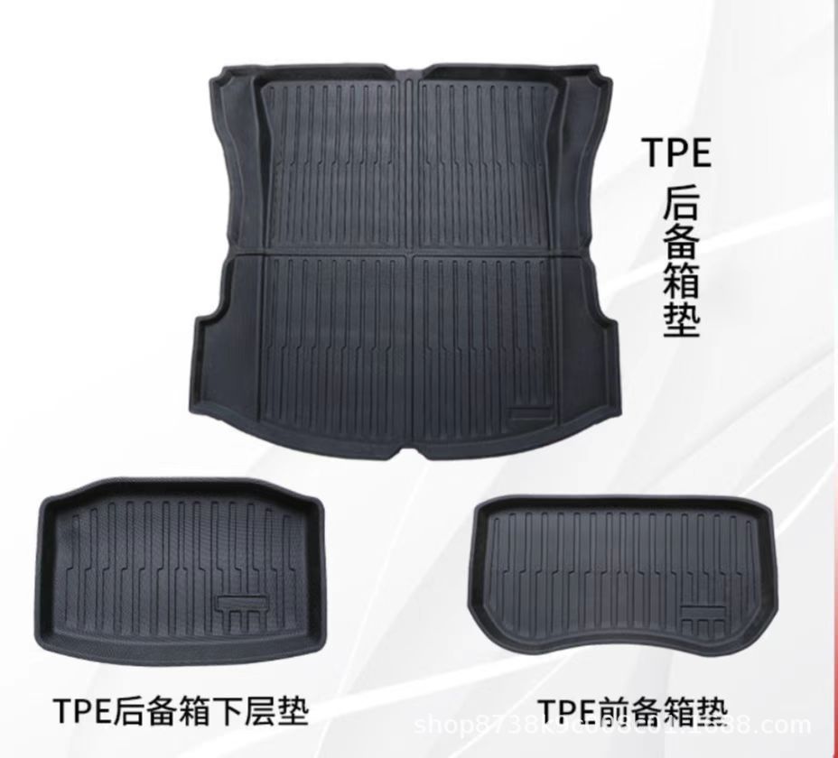 Alfombrillas especiales personalizadas para Model Y/3, aptas para uso transfronterizo, juego completo de alfombras TPE para coche