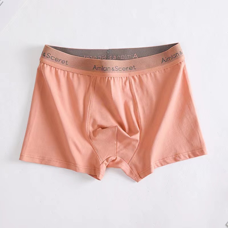 Ropa interior de los hombres algodón más tamaño grafeno antibacteriano entrepierna sin costura boxer ropa interior 260kg usable puro algodón