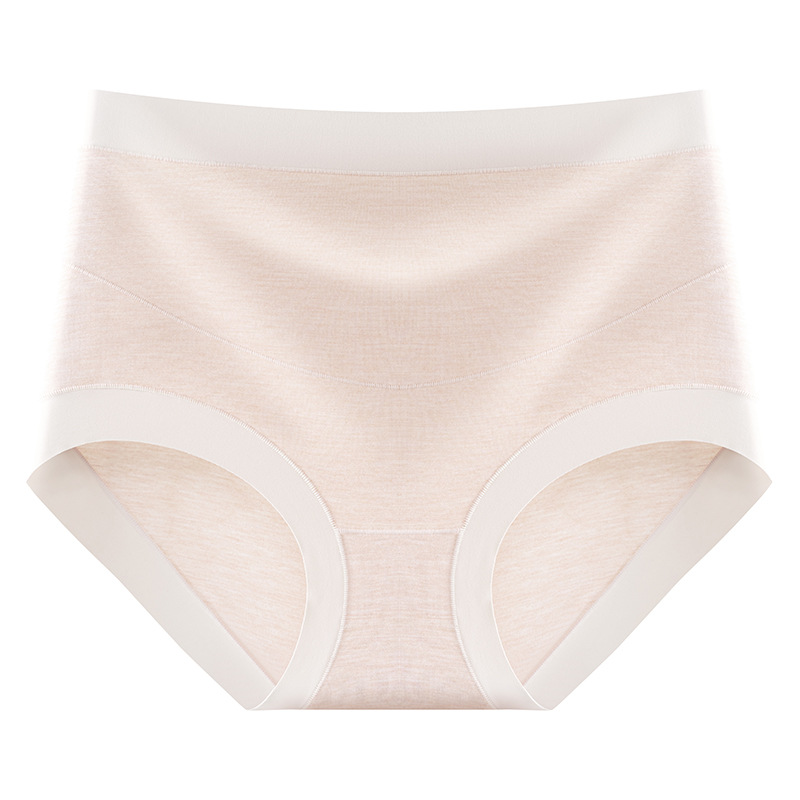 Ropa interior de mujer embarazada Ropa interior de mujer de cintura alta de las mujeres de soporte postparto bragas más tamaño ropa interior de mujer transpirable sin costuras