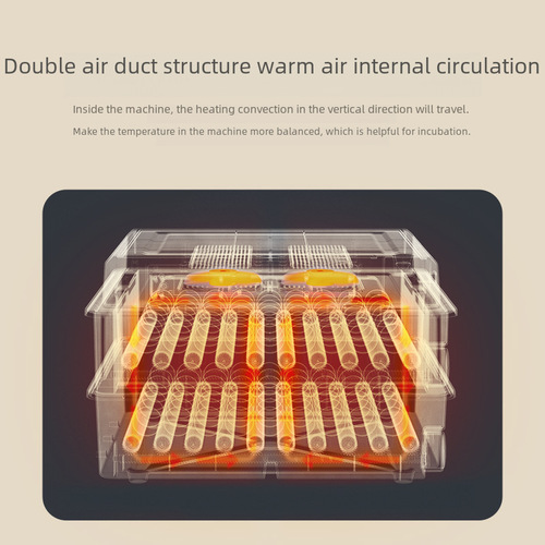 Cross-border foreign trade incubator water bed small egg rutin incubator small household full-automatic smart incubator