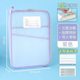 A4 Double-Layer Nylon Mesh Subject Bag Classification Bag Test Paper Book Storage Bag File Bag Exam Tutoring Bag