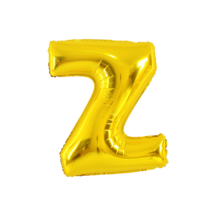 32 pulgadas 40 pulgadas 16 pulgadas inglés carta globo de aluminio fiesta de cumpleaños decoración de la boda papel de aluminio globo escena diseño