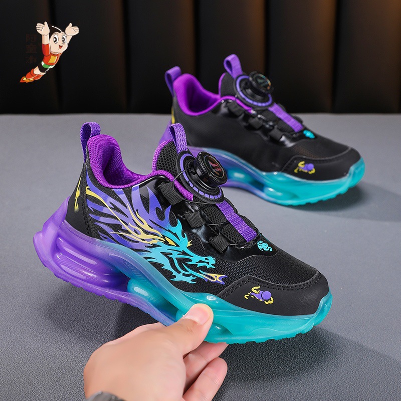 Zapatos deportivos para niños 2025, nuevo otoño y invierno con piel de terciopelo grueso impermeable y antideslizante, zapatos de algodón calientes para niños