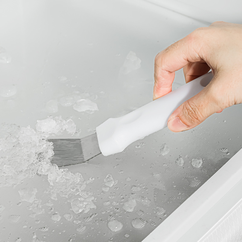 Kitchen Range Hood Impeller Stainless Steel Scraper Heavy Grease Scraper Thickened Refrigerator Defrost Scraper Household Cleaning Tool