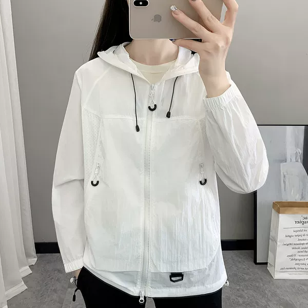 Women's sun protection clothing, 2026 summer new style, UV-resistant, thin, breathable ice silk fabric, water-repellent, UPF50+ sun protection