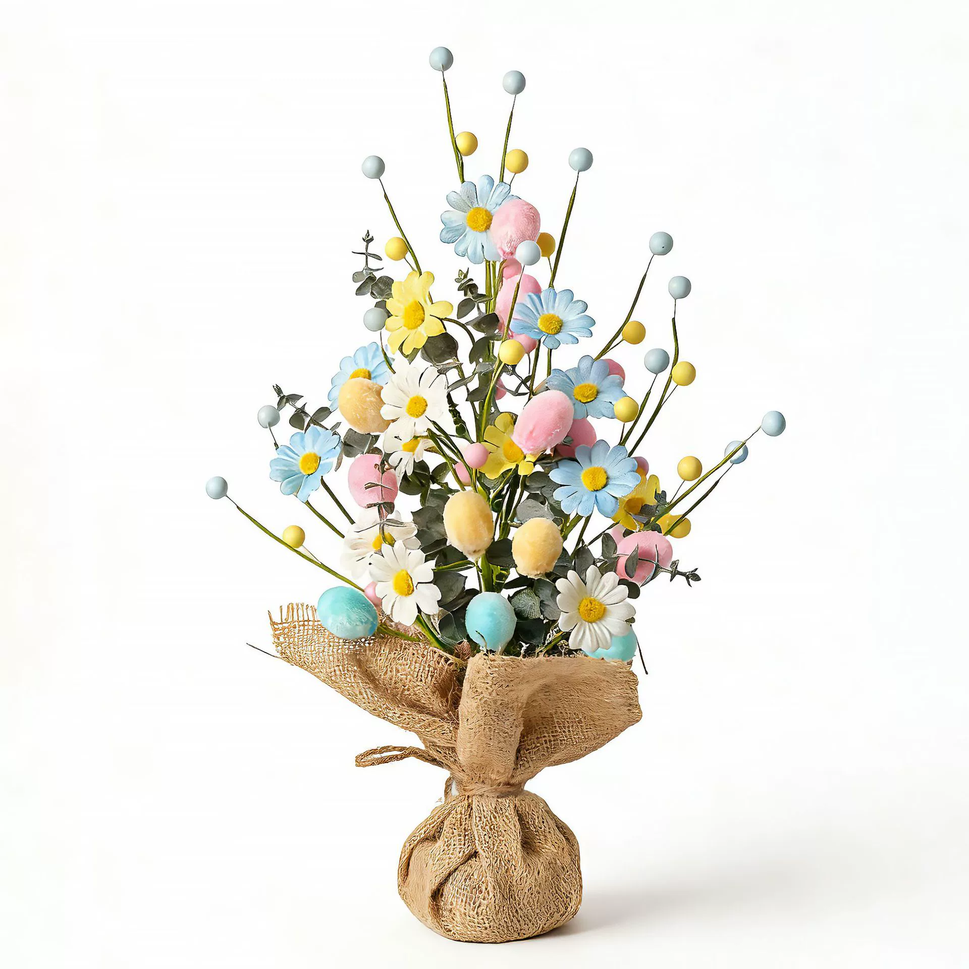 2025 Easter Egg Simulation Beats Putting Branches Spring Home Decoration European and American style modern minimalist flower decoration