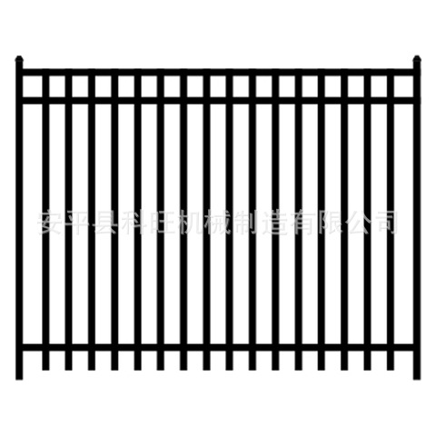 Aislamiento escolar Valla de hierro Valla de acero de zinc del patio Barandilla protectora de la pared del patio al aire libre Valla de la pared de paisajismo