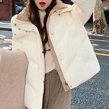 保暖白鸭绒外套羽绒服女冬季加厚潮小个子新款2025年短款