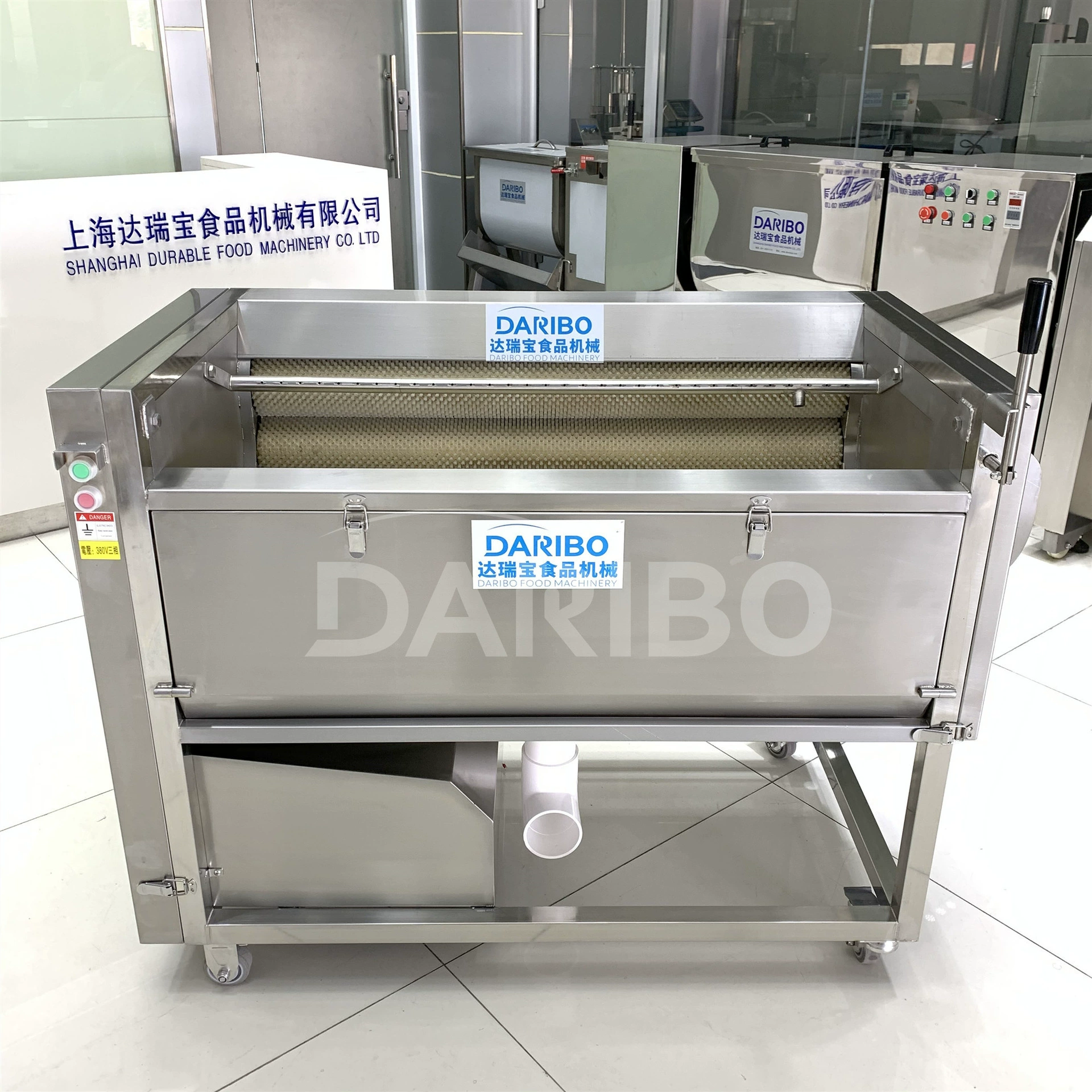 L Полностью автоматическая машина для мойки валка для волос, очищение и грязь таро из сладкого картофеля