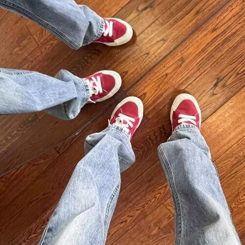 Exclusive Light Blue Vibe Bending Knife Jeans for Men - Summer 2025, Street Style Gangster-Chic, Slimming and Straight Leg