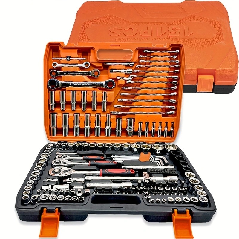 216 piezas de hardware manguito trinquete llave caja de herramientas de reparación de automóviles conjunto multifuncional herramientas de reparación de automóviles al por mayor image 3
