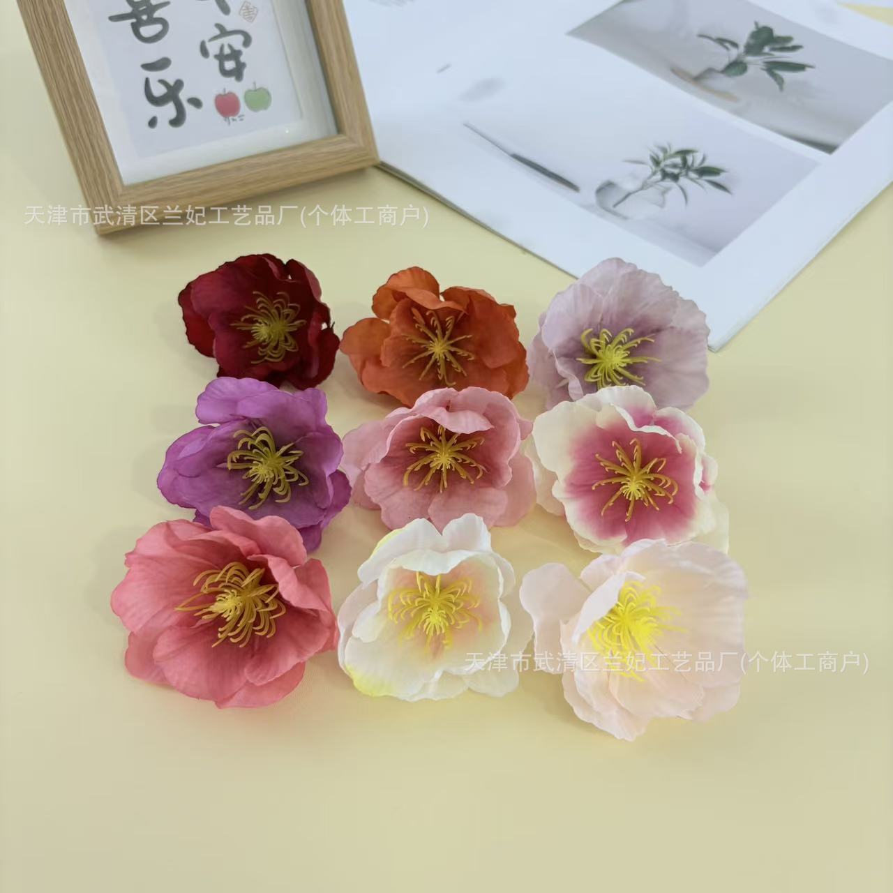 Flores simuladas peonía corallas de flores material DIY flores simuladas flores de boda flor de decoración de flores