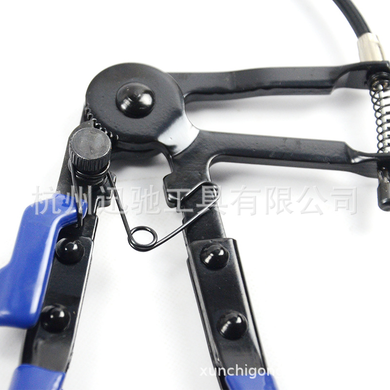 Bendable Throat Pipe Bundle Clamp Car Water Pipe Clamp Wire Pliers Auto Repair Tool Pipe Bundle Pliers Machine Repair