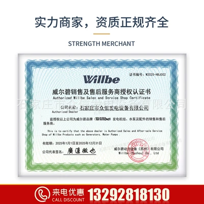 Willbe Generator Et-1 Original Avtomobil generatorları