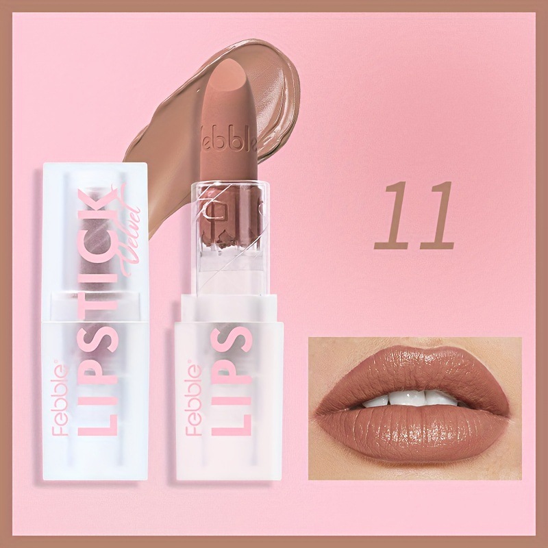 USHAS Europa y los Estados Unidos transfronterizos spot lápiz labial esmalte labial hidratante duradero sin tazas no pierde color lápiz labial LP2299B