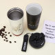 New 316 stainless steel ceramic liner thermos cup high color value double vacuum coffee cup portable rope cup