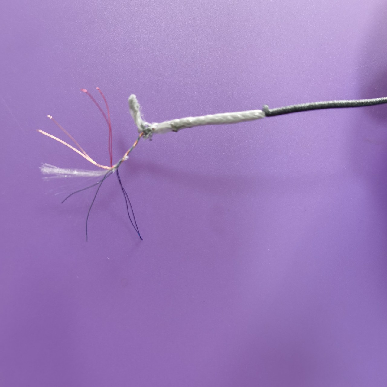 1.1双层编织可视锚鱼线拉力86kg8芯可视线11芯可视锚鱼线水下线