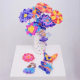 Poke Flower Butterfly Handmade Jewelry Children's Sequin Cloth Decoration