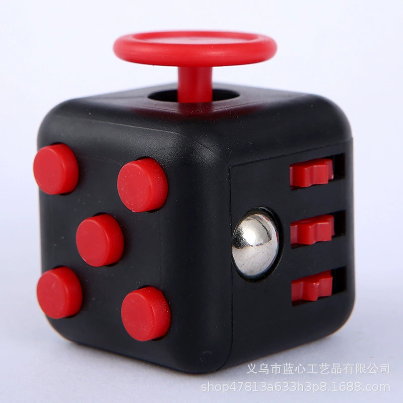 FIDGETCUBE декомпрессионный магический артефакт для снятия тревоги, раздражительности, зип-игрушка Nip