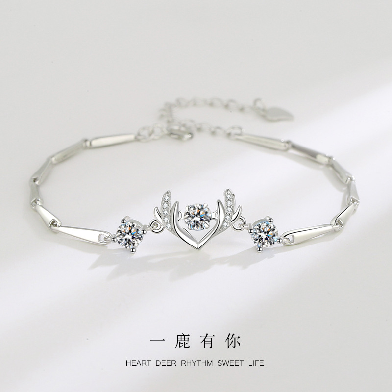 Genuine bracelet for St. Valentine's Day
