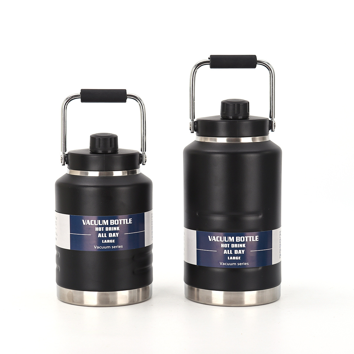 Nueva gran capacidad portátil barril 304 acero inoxidable vacío taza de aislamiento térmico taza de paja de acampamiento de acondicionamiento al aire libre