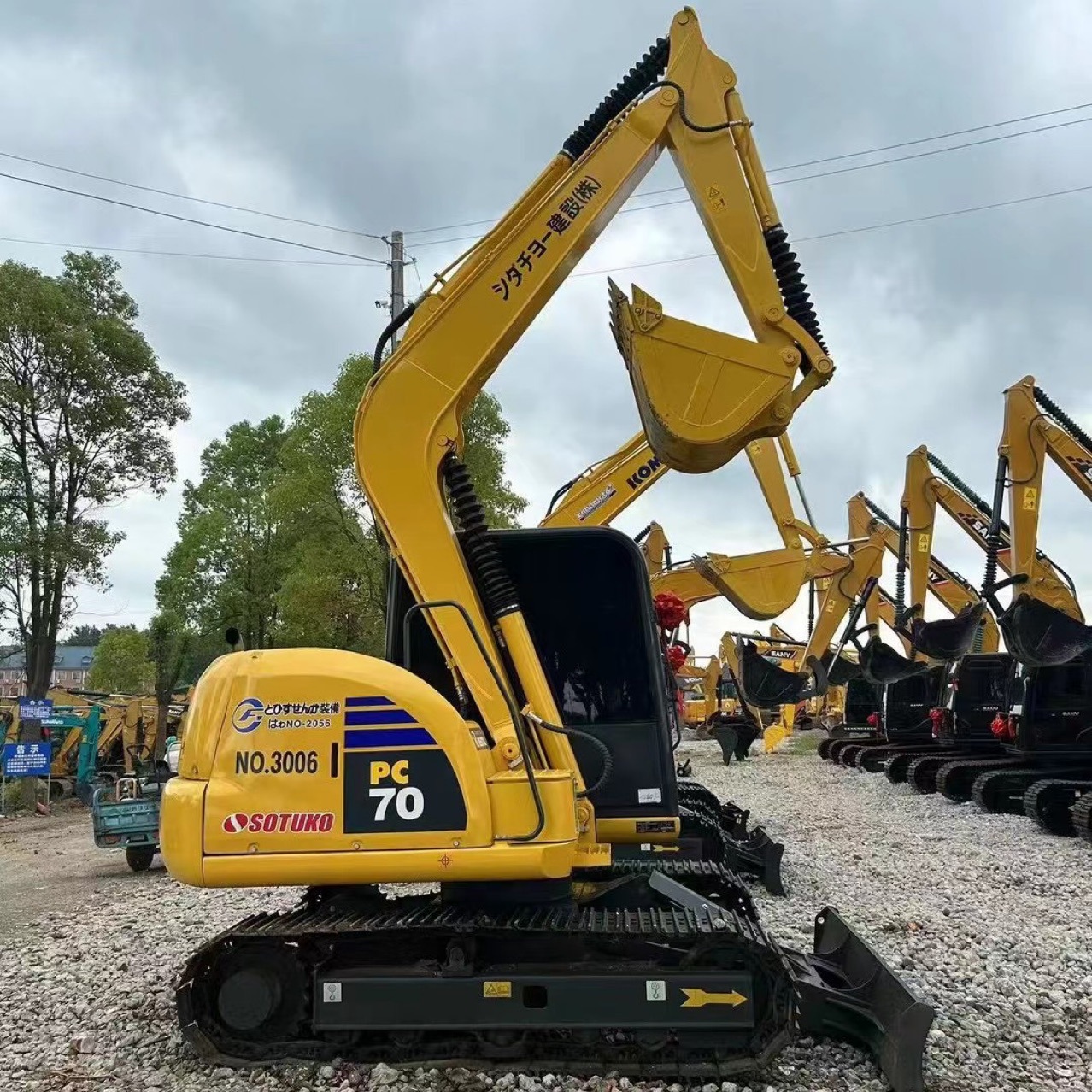 Exportaciones nacionales y extranjeras de segunda mano 70 75 80 95 pequeñas excavadoras nacionales importadas compradoras