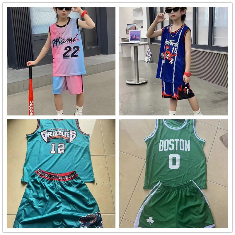 어린이 No. 30 커리 저지 No. 23 No. 24 농구 유니폼 세트 초등학교 유치원 남성 및 여성 경기 훈련 유니폼