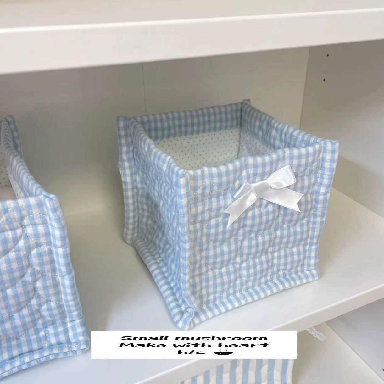 Cute square storage system, table storage basket, new collection