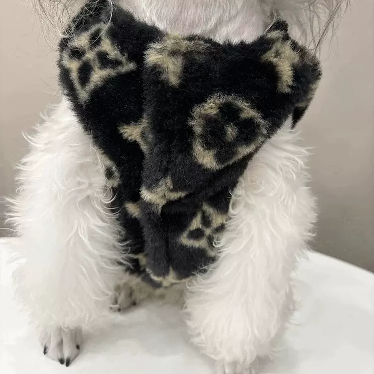 宠物衣服保暖马甲春季加绒兔绒羊羔毛大型犬金毛巨贵小狗加绒加厚