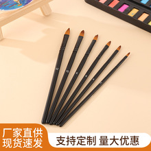 尼龙画笔套装水彩油画丙烯水粉笔 尖头排笔毛刷专业美术绘画工具