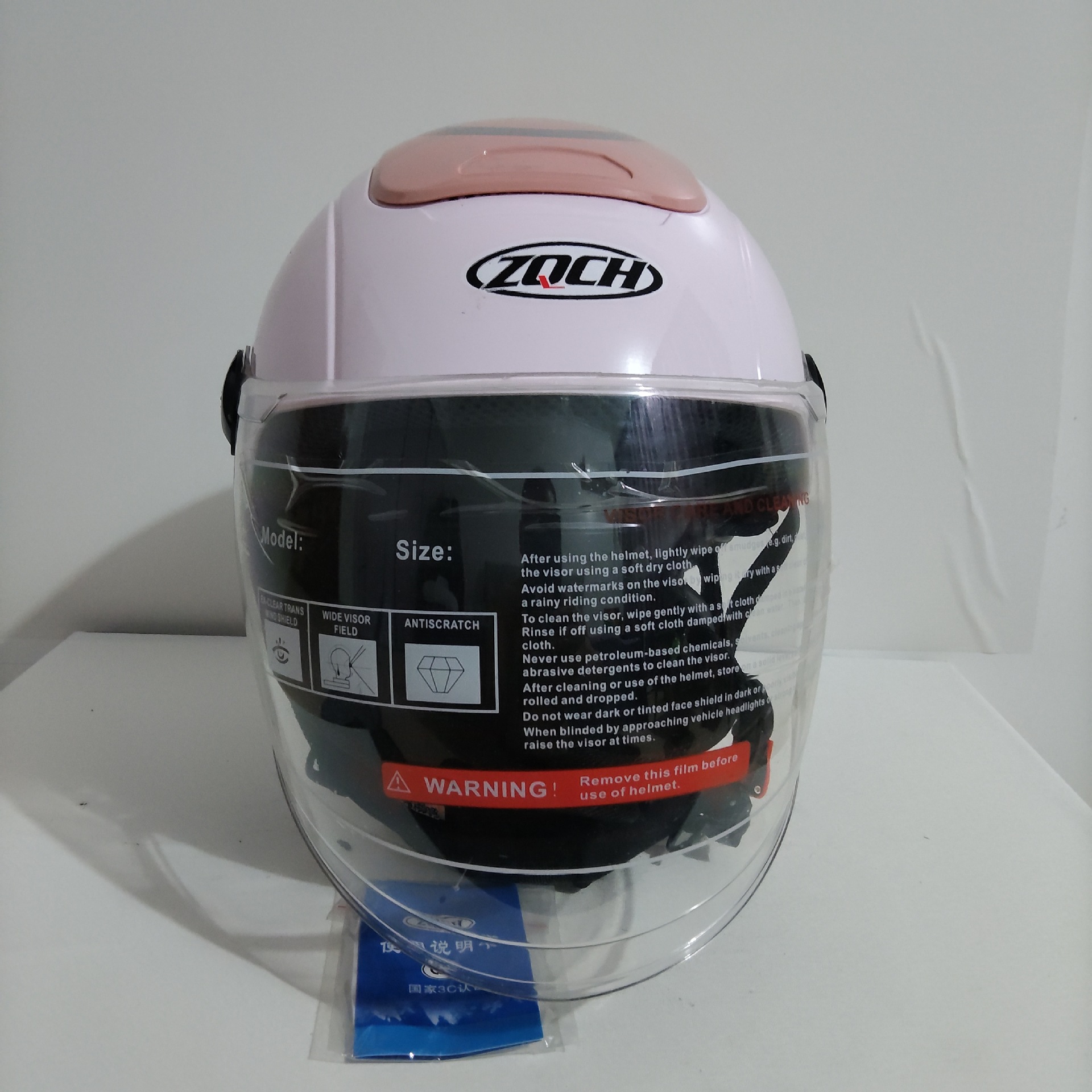 National Standard Certified Battery Car Motorcycle Electric Vehicle Helmet Unisex Summer Sun Protection Half Helmet Four-Season Safety Helmet