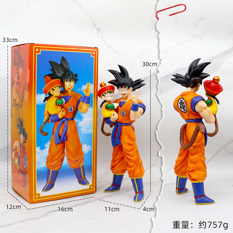 Dragon Ball Goku Hình Mẫu Siêu Saiyan Gogeta Vegito Trận Bị Hư Hại Truyện Tranh Hoạt Hình Búp Bê Ngoại Vi