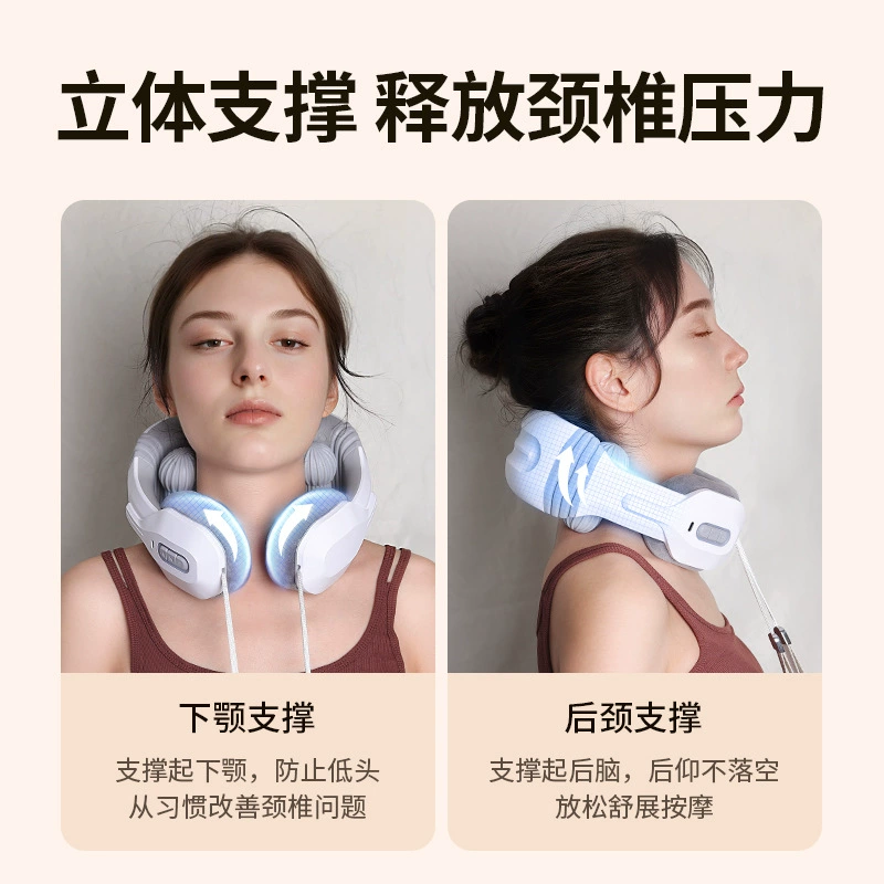 Massager, for import, new collection, with neck protection, Birthday gift