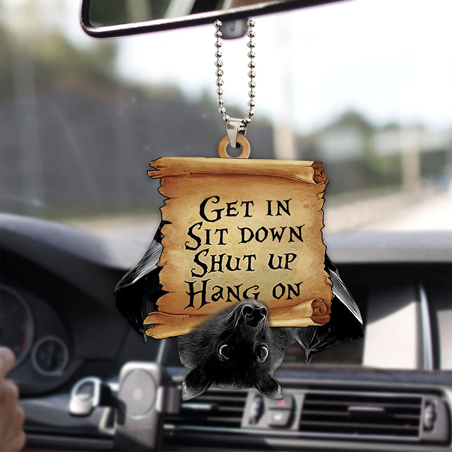 Nuevos productos transfronterizos Interesante Panda Animal Series Accesorios para automóviles Accesorios para automóviles Colgador para automóviles image 3