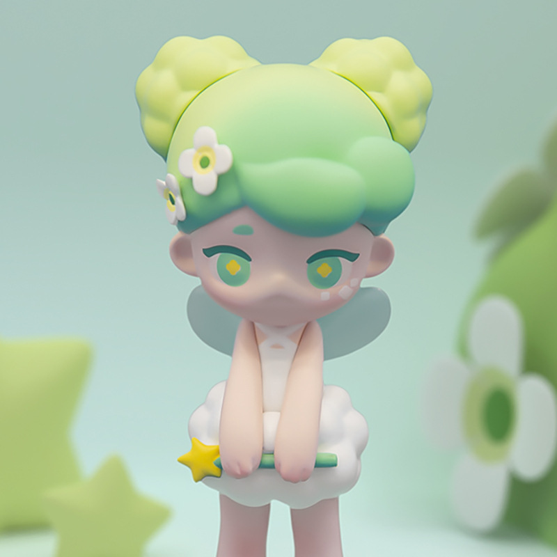 PopマートバブルマットMinaエルフガーデンブラインドボックス潮游びフィギュア女の子可爱いデスクトップ置物プレゼント | 1688.comの ...